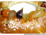 Brioche aux fruits confits