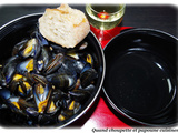 Moules a la creme a l'ancienne