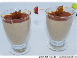 Mousse a la creme de marrons