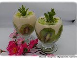 Mousse de bananes-kiwi