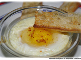 Oeufs cocotte ail et fines herbes