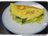 Omelette a la florentine