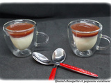 Panna cotta coulis de fraises