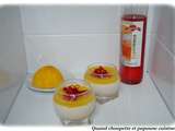 Panna cotta facon spritz