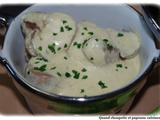 Petites cocottes de rognons de veaua la creme