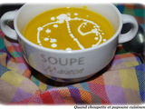 Soupe au potiron au tm ou pas