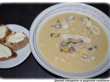 Soupe de fruits de mer provencale