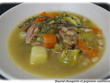 Soupe paysanne aux haricots blancs