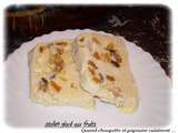 Stollen glace aux fruits