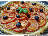 Tarte au thon et a la tomate