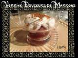 Verrine Chantilly Marrons