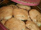 Biscuits croquants aux amandes et au raisins