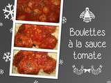 Boulettes à la sauce tomate