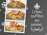 Crêpes soufflées aux pommes