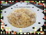 Fusilli poulet, champignons et huile de truffes