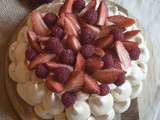 Pavlova aux fruits rouges