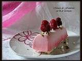 Mousse framboises sur lit de meringues