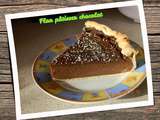 Flan pâtissier au chocolat