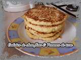 Galettes de chou fleur & Pommes de terre