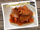 Jarret de Boeuf sauce tomate & Porto