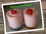 Mousse de fraises