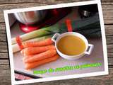 Soupe de carottes et poireaux