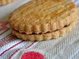 Biscuits princiers fourrés au chocolat ou à la vanille