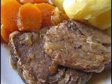 Boeuf confit aux carottes