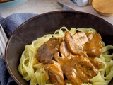 Boeuf stroganoff (au cookeo)