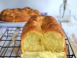 Brioche toute moelleuse et sa version semi-feuilletée