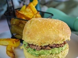 Burgers aux haricots rouges et guacamole