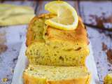 Cake au citron à la ricotta et aux graines de chia