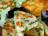 Clafoutis petits pois et surimi