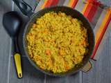 Dahl de riz aux lentilles corail et aux carottes