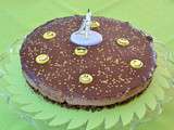 Entremets tout chocolat