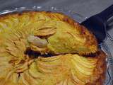 Gâteau moelleux aux pommes et à la frangipane