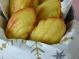 Madeleines à la vanille de Philippe Conticini