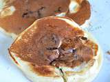 Pancakes au coeur coulant