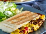 Paninis façon fajitas au boeuf