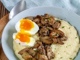 Polenta crémeuse aux champignons