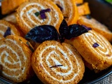 Roulé à la tomate et fromage ail et fines herbes