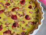 Tarte à la rhubarbe