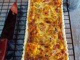 Tarte au potimarron et au bacon