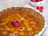 Tarte aux framboises et mascarpone