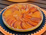 Tarte aux nectarines et aux amandes