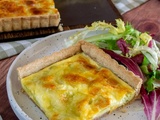 Tarte aux ravioles et à la mozzarella