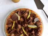 Tarte poire chocolat