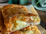 Tresse feuilletée à la raclette