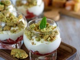 Verrines apéro à la mousse de mozzarella et tomates