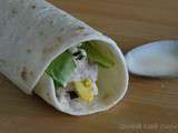 Wraps de poulet gribiche